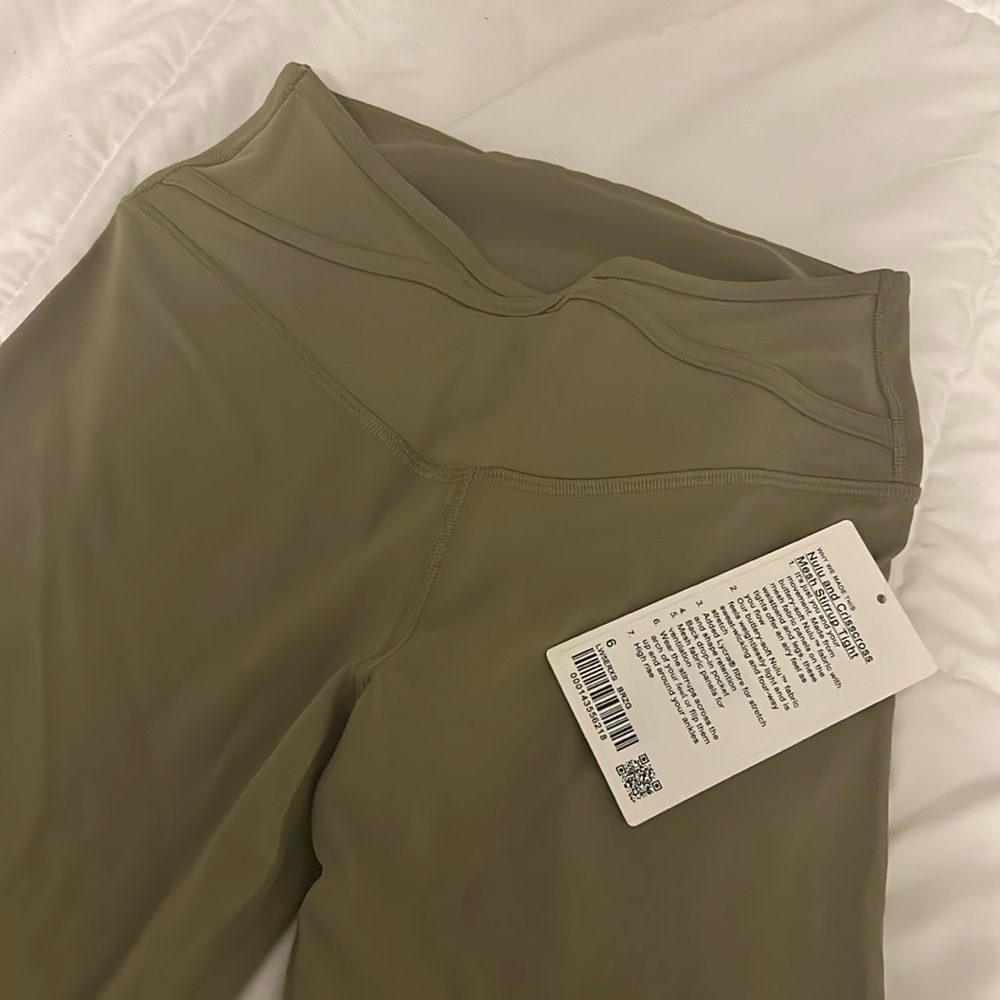 Nulu and Crisscross Mesh Stirrup Tight size 6